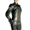Angelina Jolie Black Leather Jacket - Image 3