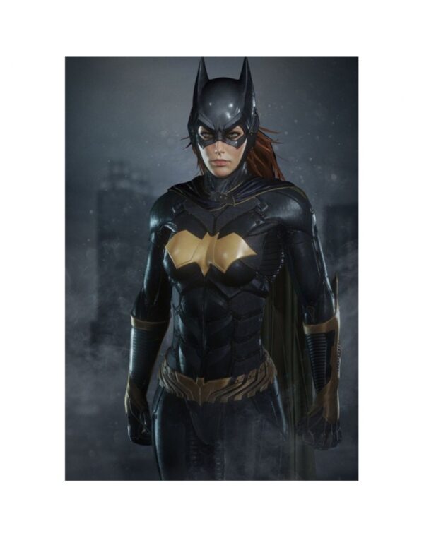 Batman Arkham Knight BatGirl Leather Jacket - Image 2
