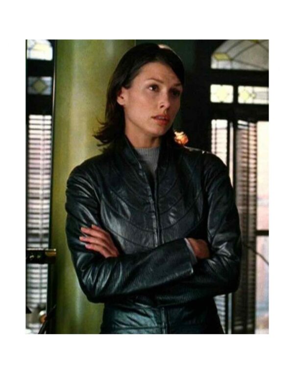 Bridget Moynahan Robot Leather Jacket