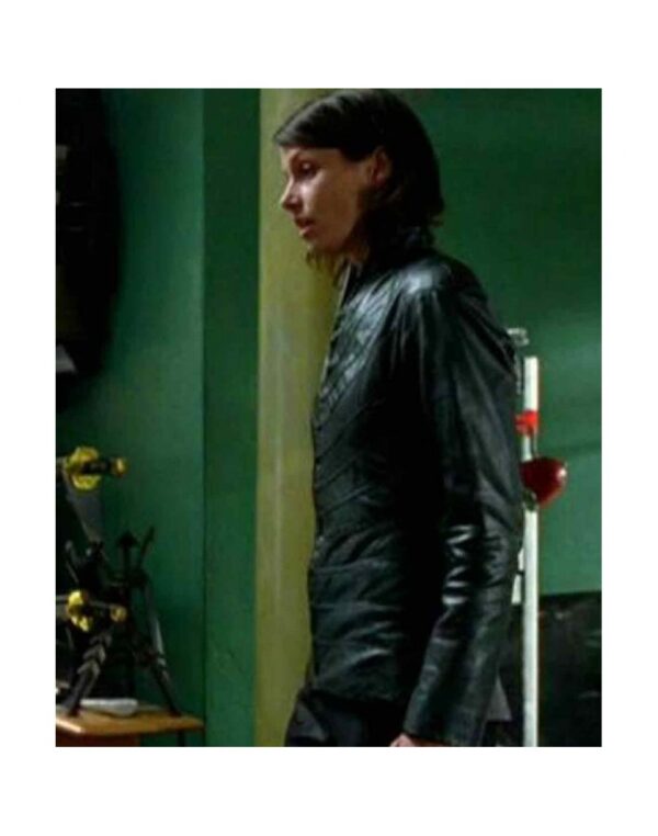 Bridget Moynahan Robot Leather Jacket - Image 2